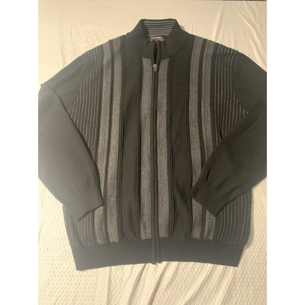 Reel Men's Cardigan 100% Merino Wool Sz XXL/ Tall